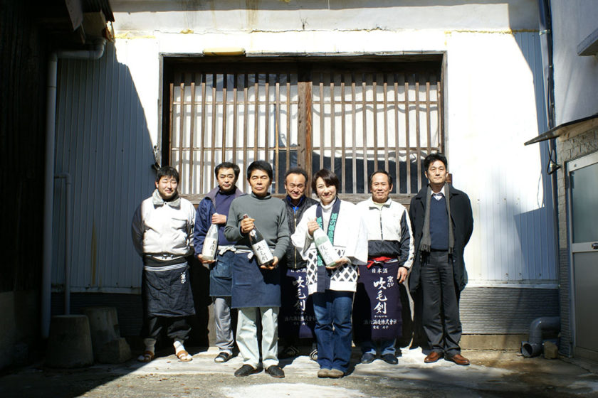 Locals cherish our "Kyoto Hina" Sake!