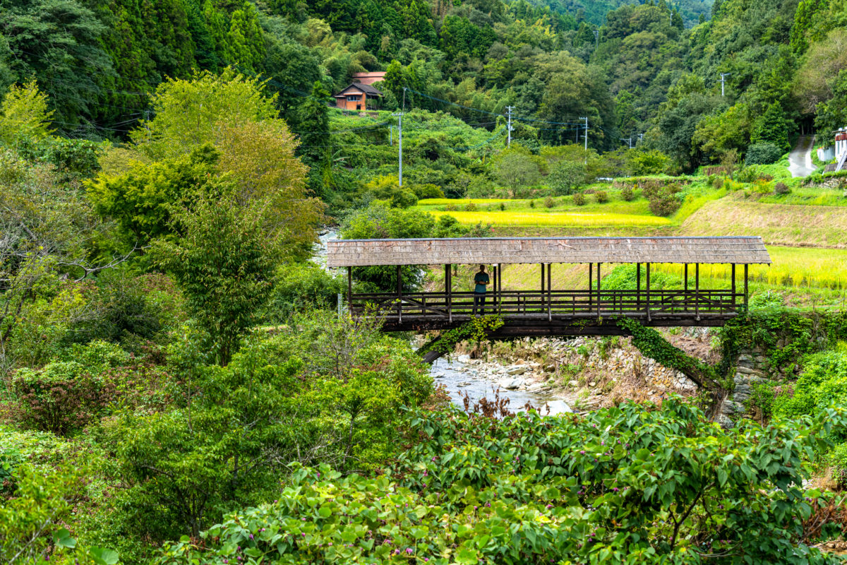 Tamaru Bridge-The covered bridge