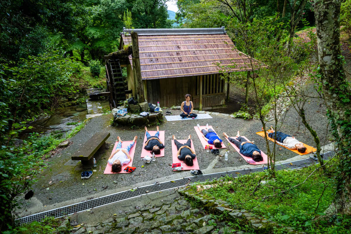 Satoyama Yoga Experience in Ishidatami