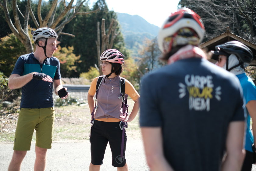 The guide for this tour, Will and Tami from "We Ride Japan"