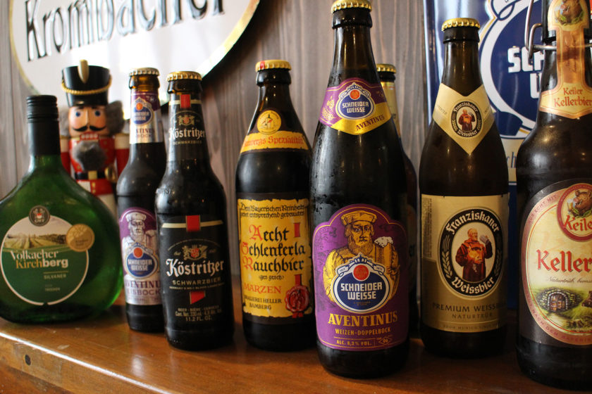 Great sellection of German beer