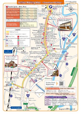 Walking map -English-